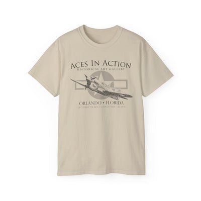 P-40 Warhawk Aces In Action - Short Sleeve T-Shirt