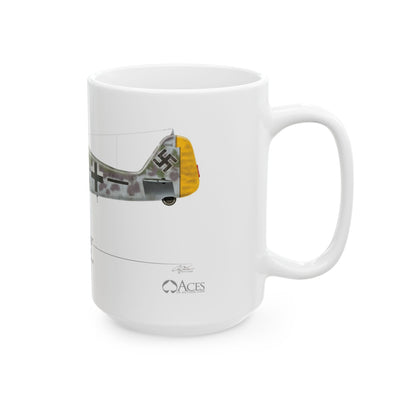Focke-Wulf Fw 190 - Pips Priller - Coffee Mug