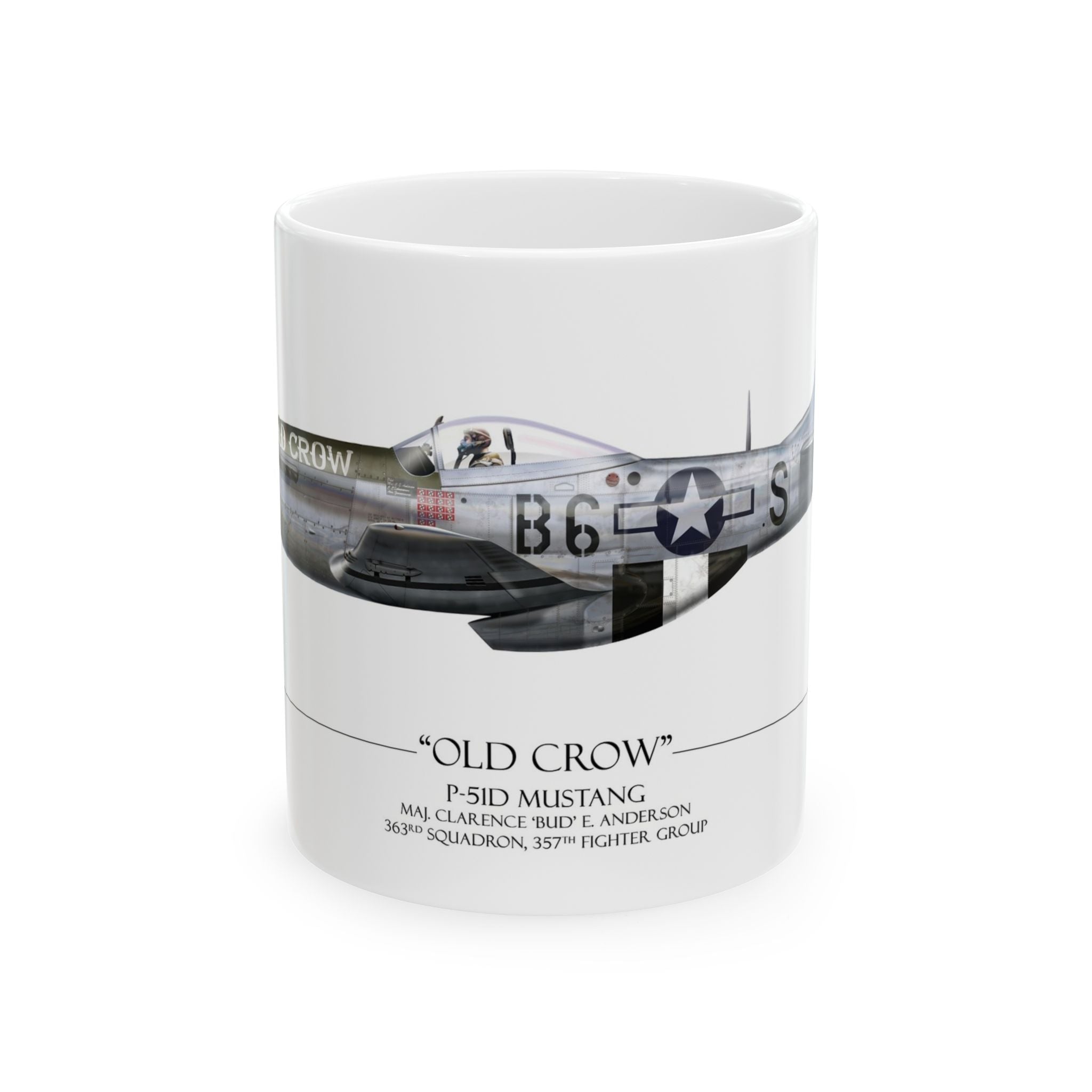 Old Crow P-51D Mustang Coffee Mug