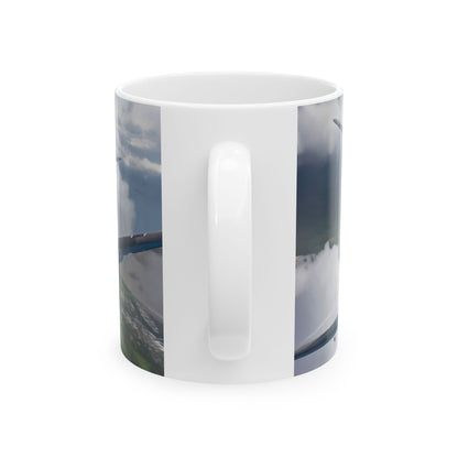 Bf 109 Invaders Across the Channel Coffee Mug