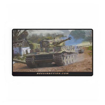Tiger I Tank - The Push Back - Tactical Desk Mat – product photograph, view 1