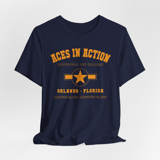 Aces In Action - Historical Art Gallery T-Shirt