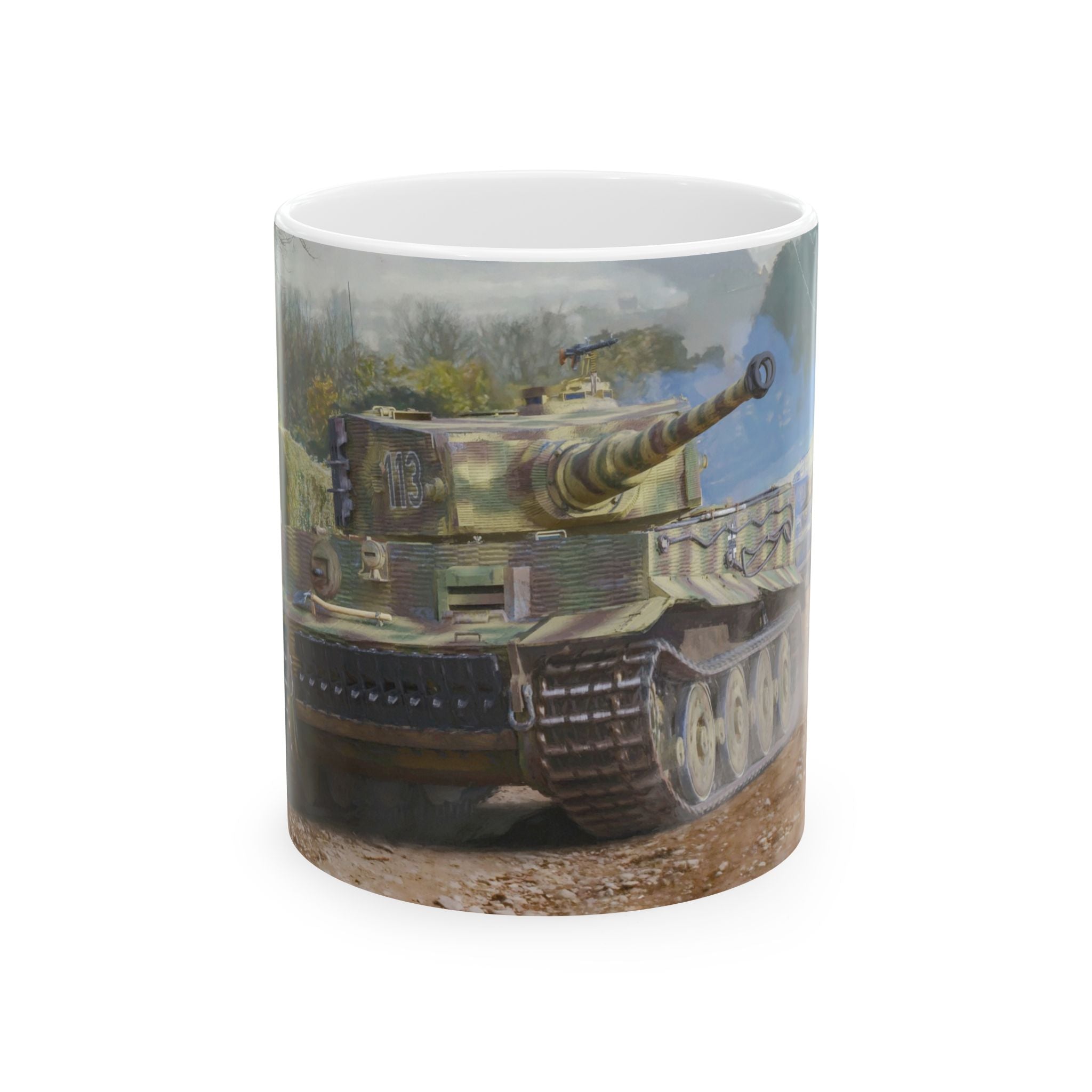 The Push Back - Tiger Tank Coffee Mug