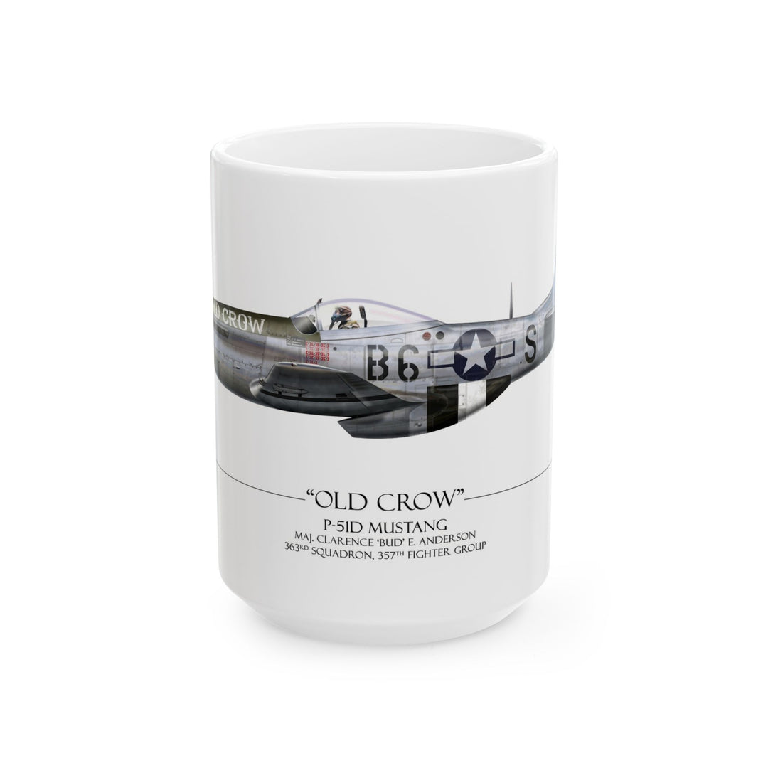 Old Crow P-51D Mustang Coffee Mug