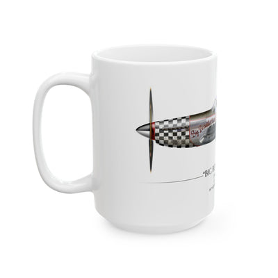 P-51 Mustang - Big Beautiful Doll - Coffee Mug – product photograph, view 7