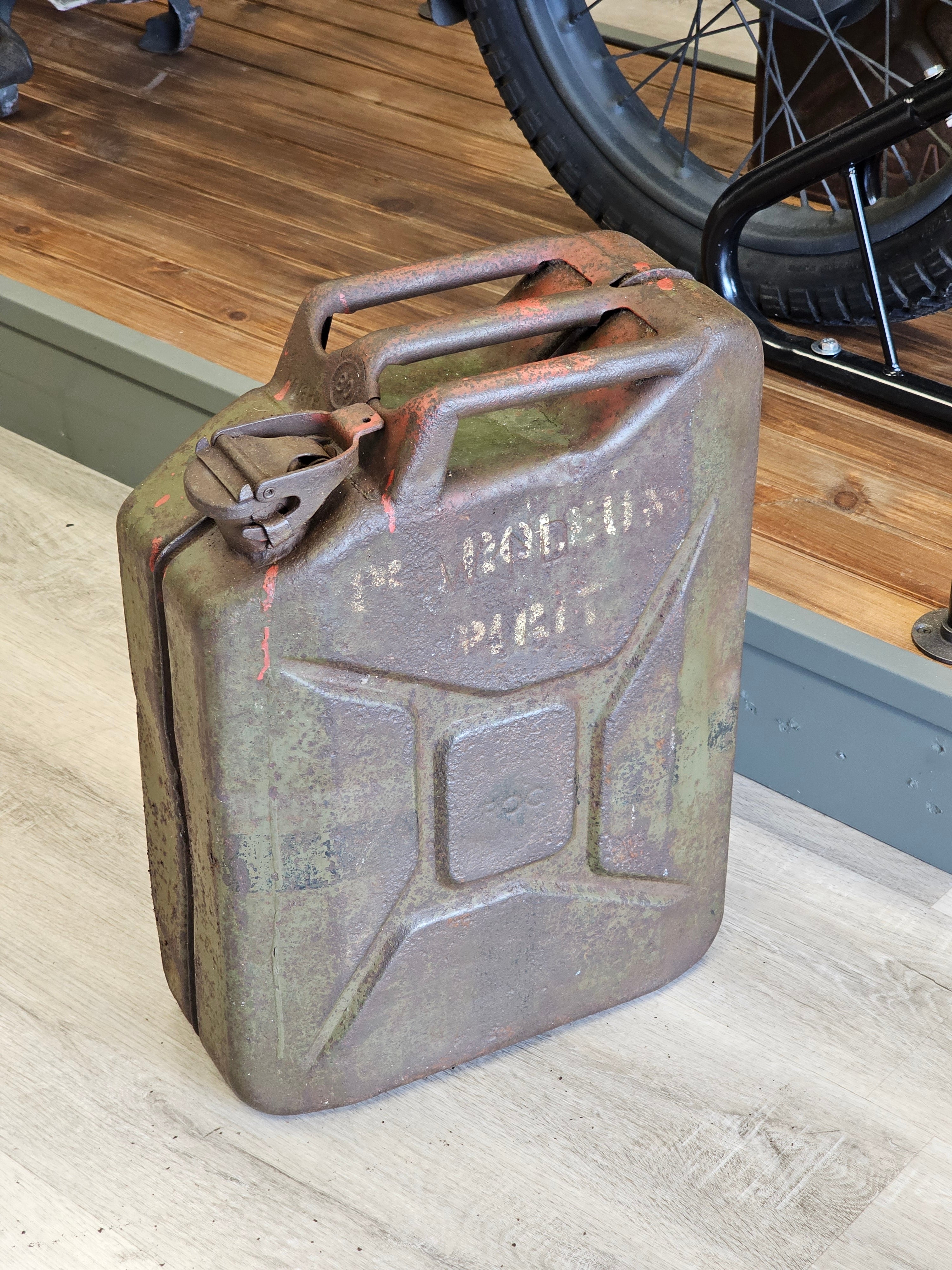 Original WW2 British Army War Department Marked Jerry Can 1943