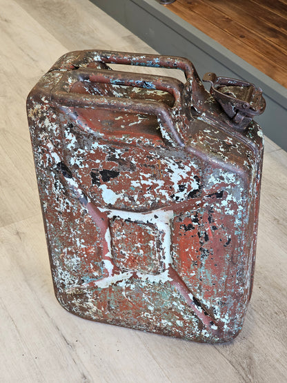 Original WWII GERMAN Kraftstoff 20L Feuergefahrlich Jerry Can Dated 1943