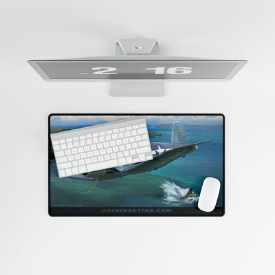 F4U Corsair - Fighting 17 - Tactical Desk Mat – product photograph, view 4