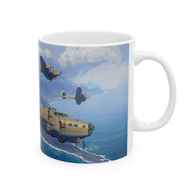 B-17 Flying Fortress - Return to Pearl - Coffee Mug – product photograph, view 4