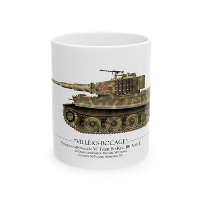 Michael Wittmann Tiger Tank 222 Coffee Mug