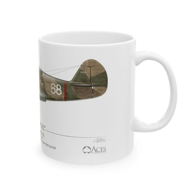 P-40 Warhawk - Flying Tigers - Coffee Mug – product photograph, view 5