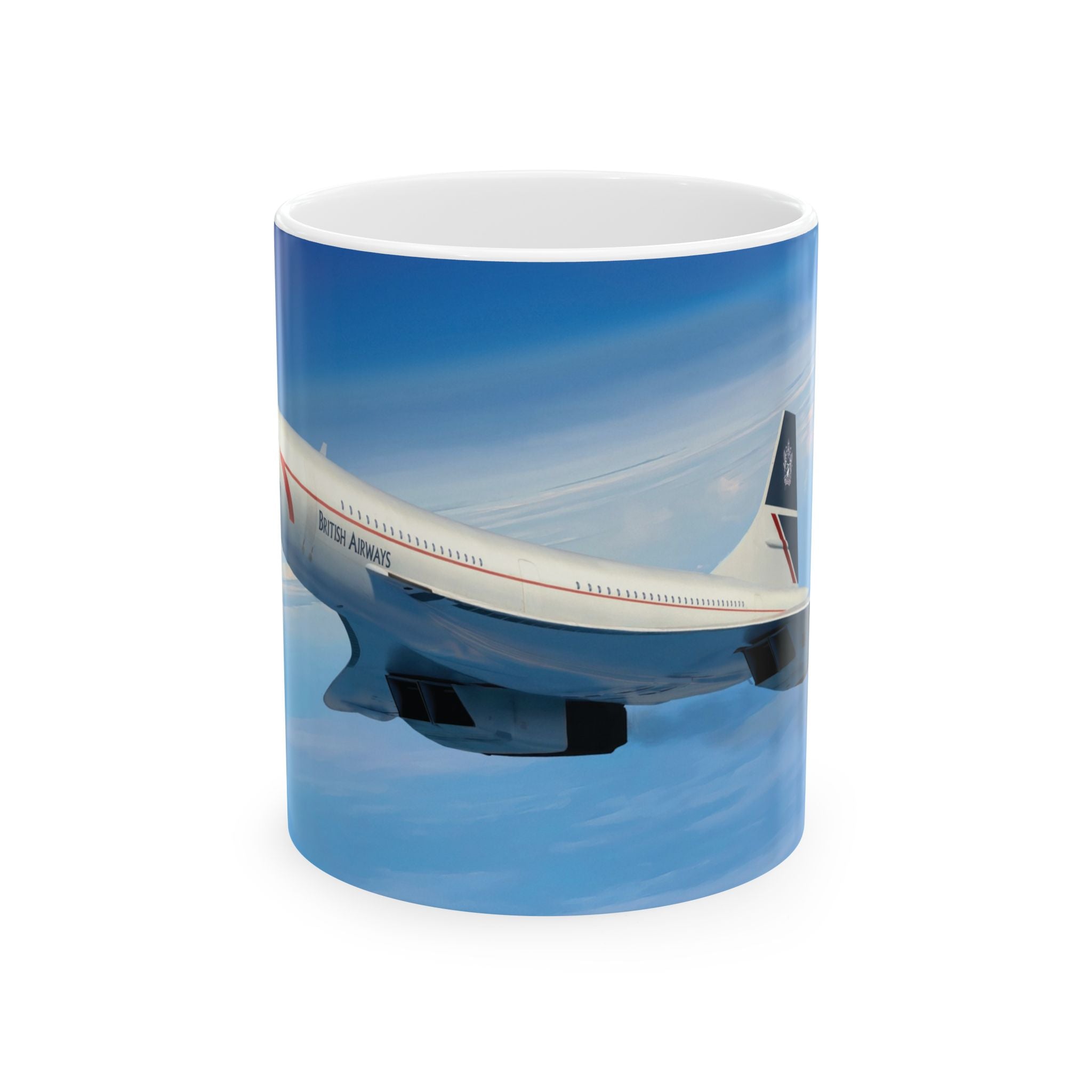 The Time Machine - Concorde Coffee Mug