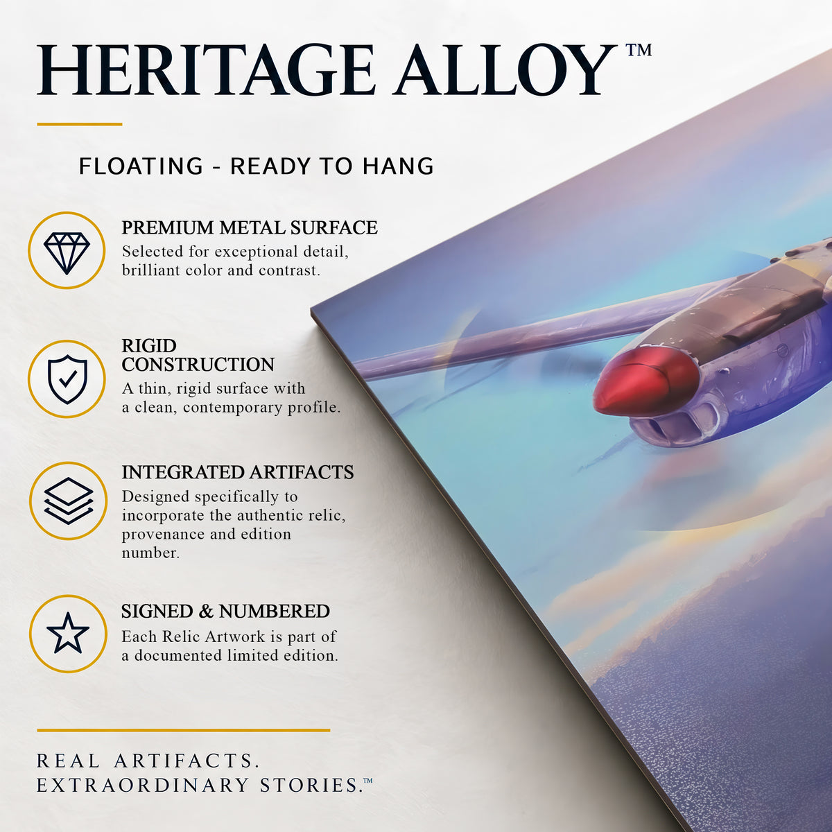 P-40 Warhawk - Return from Canton | INCLUDES: Skin Fragment