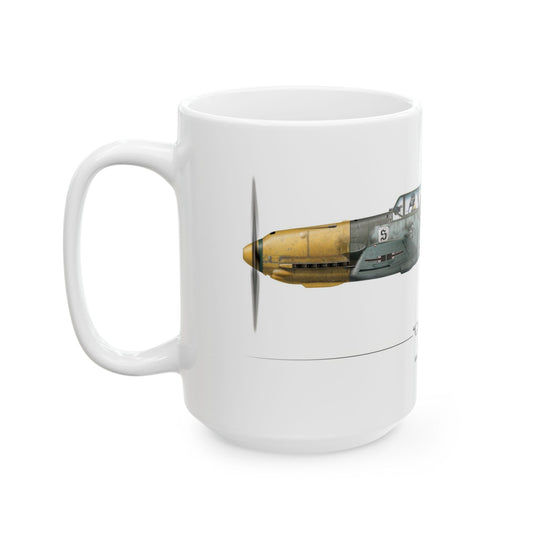 Adolf Galland Bf-109 Coffee Mug