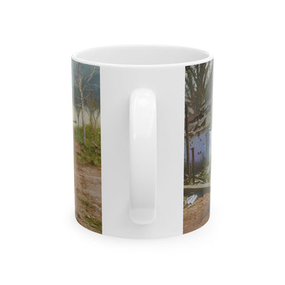 Tiger Tank - The Push Back - Coffee Mug