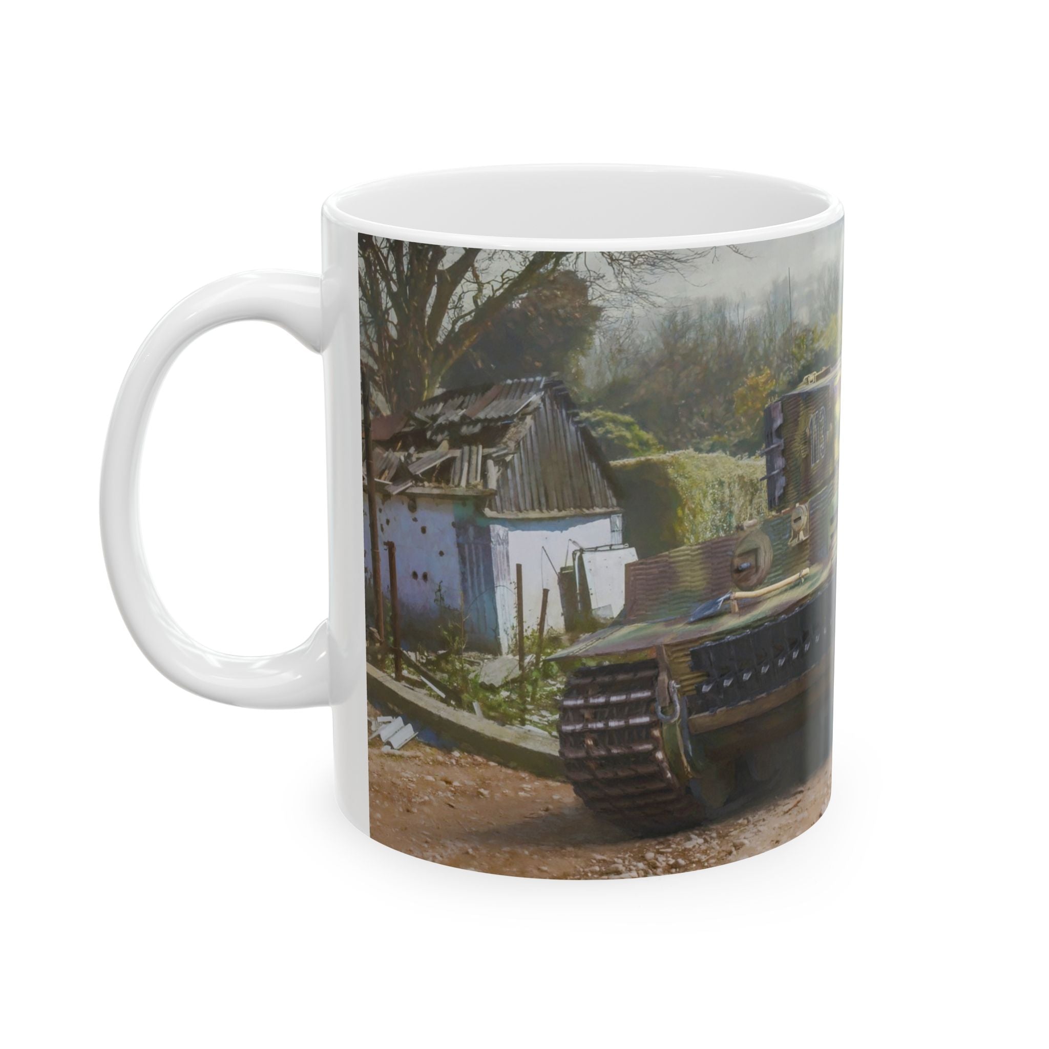 The Push Back - Tiger Tank Coffee Mug