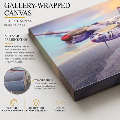 P-40 Warhawk - Return from Canton | INCLUDES: Skin Fragment