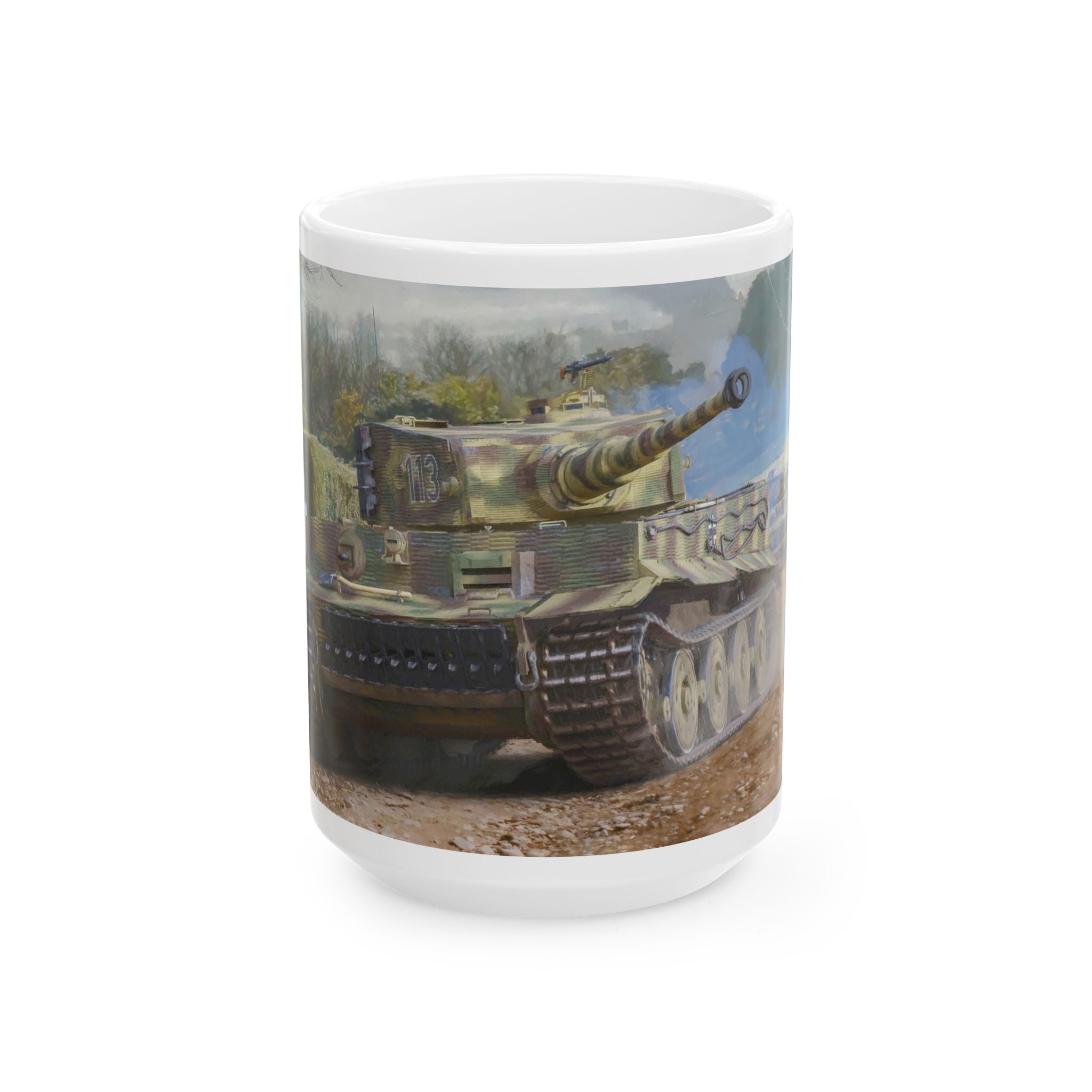 The Push Back - Tiger Tank Coffee Mug