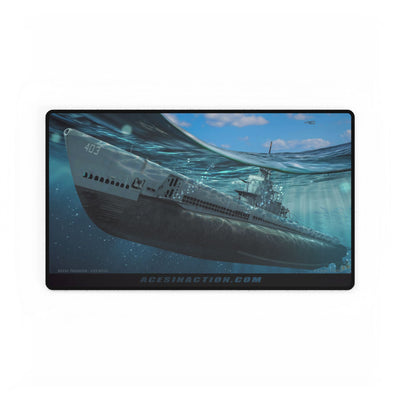 USS Atule - Silent Predator - Tactical Desk Mat – desk mat product image, view 1