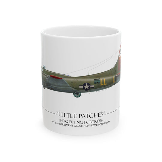 Little Patches B-17 Flying Fortress Coffee Mug