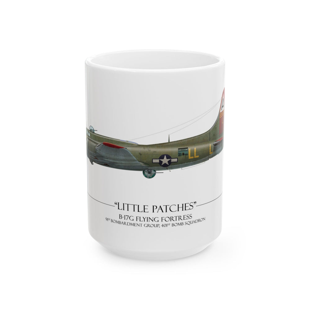 Little Patches B-17 Flying Fortress Coffee Mug