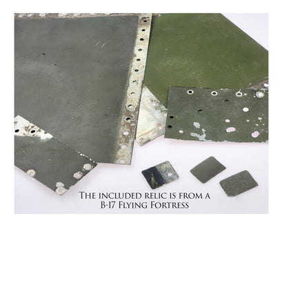 B-17 Flying Fortress - High Tailed Lady Canvas | INCLUDES: Wing Skin Fragment