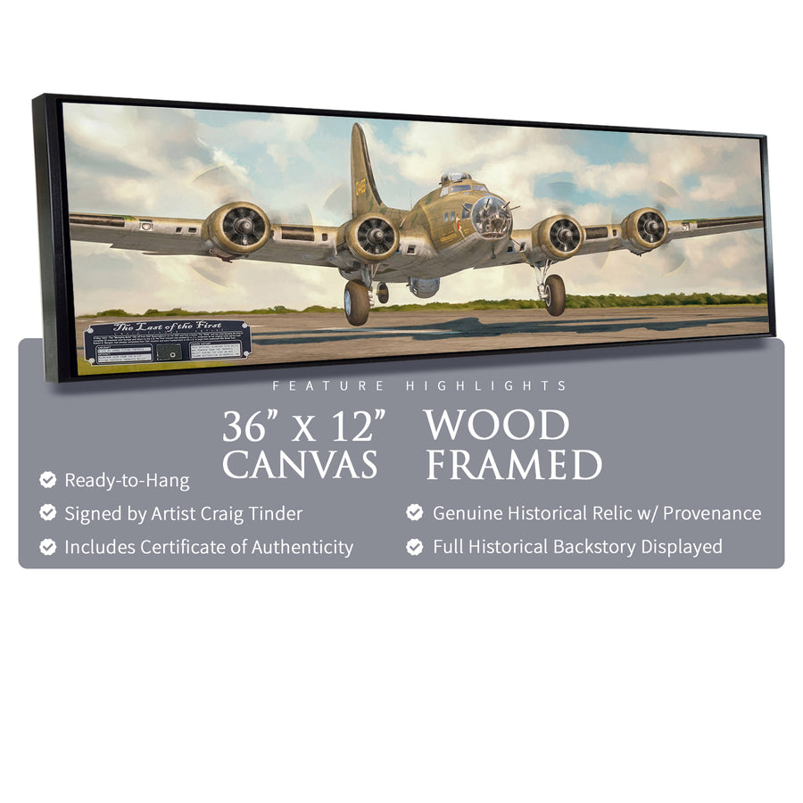 B-17 Flying Fortress - Memphis Belle The Last of the First | INCLUDES: Memphis Belle Relic