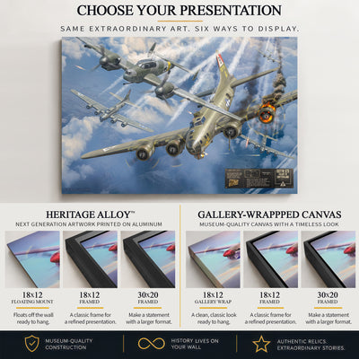 B-17 Flying Fortress - Dottie G's Escape to Switzerland | INCLUDES: 92nd BG B-17 Relic