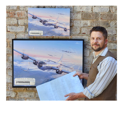 B-29 Superfortress - Thunderhead of Precision Canvas | INCLUDES: Aluminum Panel Relic