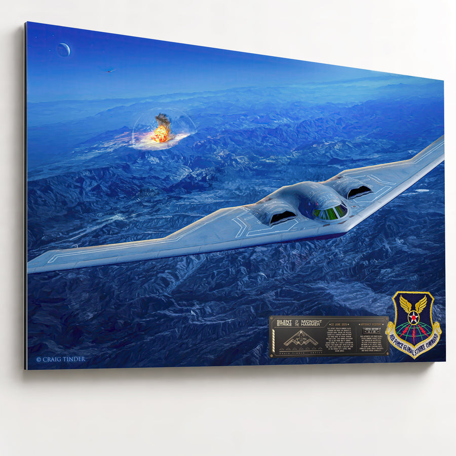 B-2 Spirit Bomber - Midnight Hammer | INCLUDES: B-2 Patch