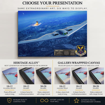 B-2 Spirit Bomber - Midnight Hammer | INCLUDES: B-2 Patch