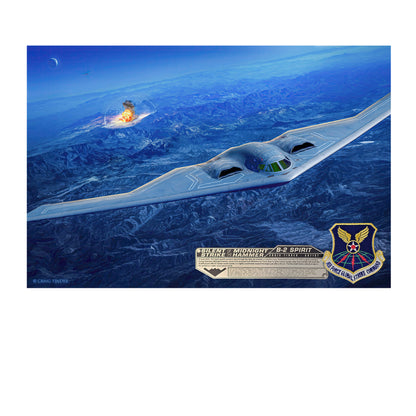 Midnight Hammer - B-2 Spirit Bomber Canvas
