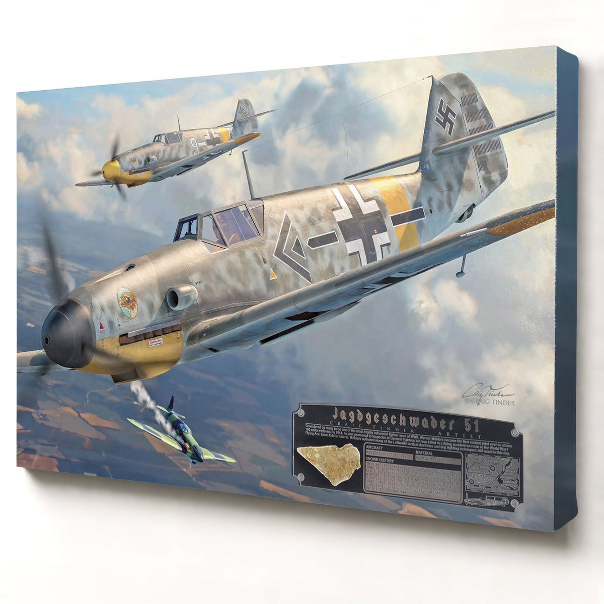 Historical relic artwork by Craig Tinder