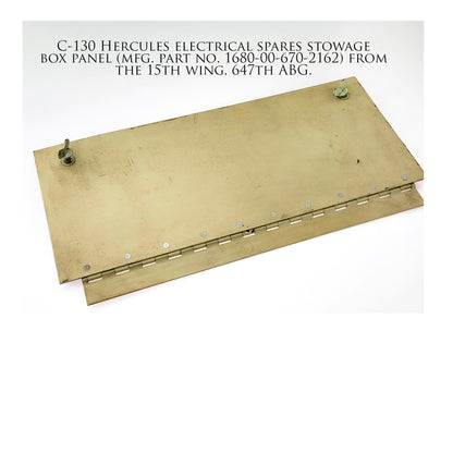 C-130 Hercules - The Herky Bird Canvas | INCLUDES: Stowage Box Panel Relic