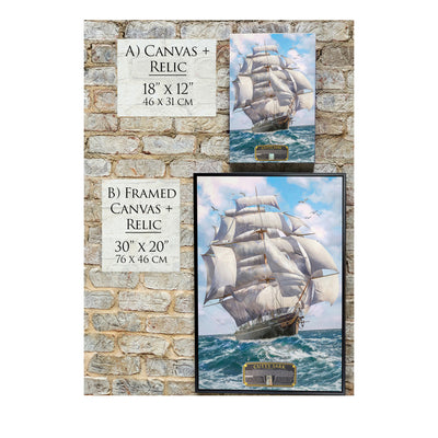 Cutty Sark Clipper Ship historical relic artwork by Craig Tinder