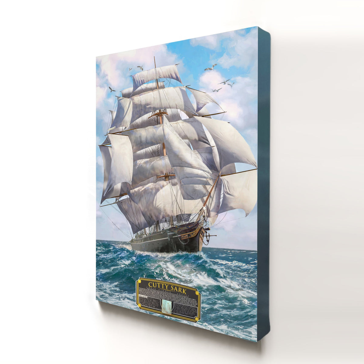 Cutty Sark relic artwork by Craig Tinder