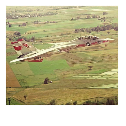 F-14 Tomcat - First Claws Forward Canvas | INCLUDES: TF30 Afterburner Fairing Shield Fragment