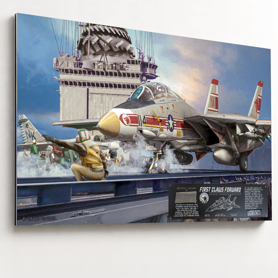F-14 Tomcat - First Claws Forward | INCLUDES: TF30 Afterburner Fairing Shield Fragment