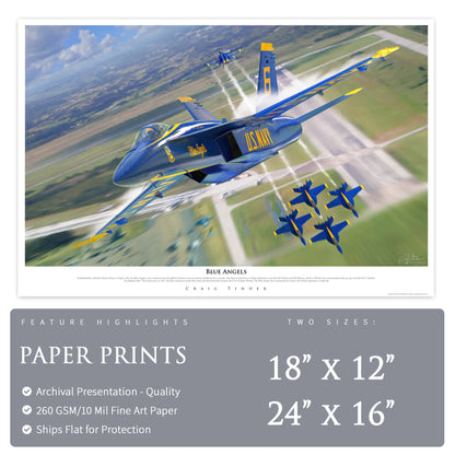 F/A-18E Super Hornet - US NAVY Blue Angels