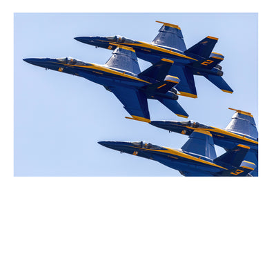 F/A-18E Super Hornet - US NAVY Blue Angels Art Print by Craig Tinder