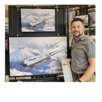 F-86 Sabre Dog - Tomahawk Patrol historical relic artwork by Craig Tinder