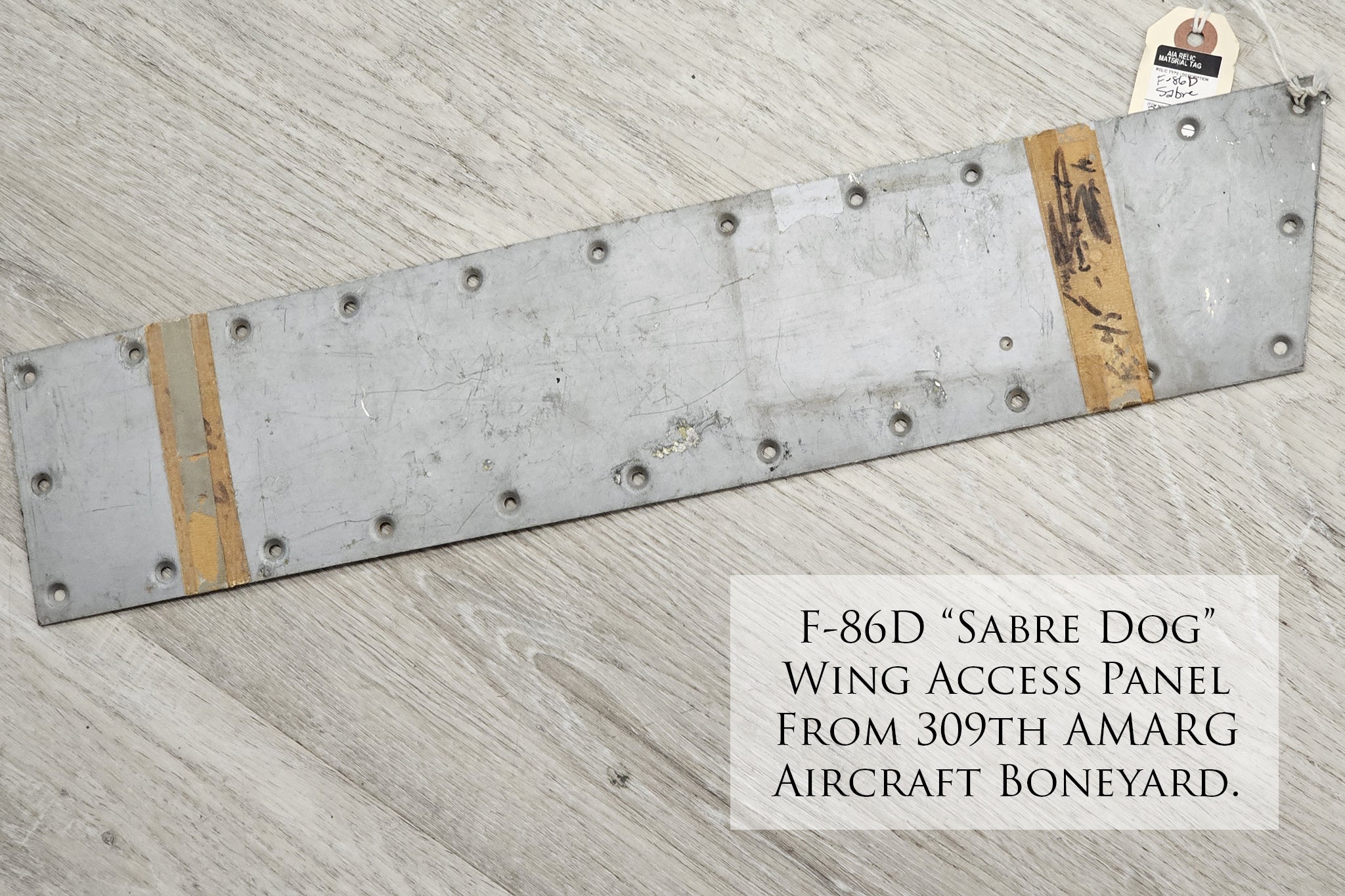 Tomahawk Patrol - F-86D Sabre Dog Canvas | INCLUDES: Wing Access Panel Fragment