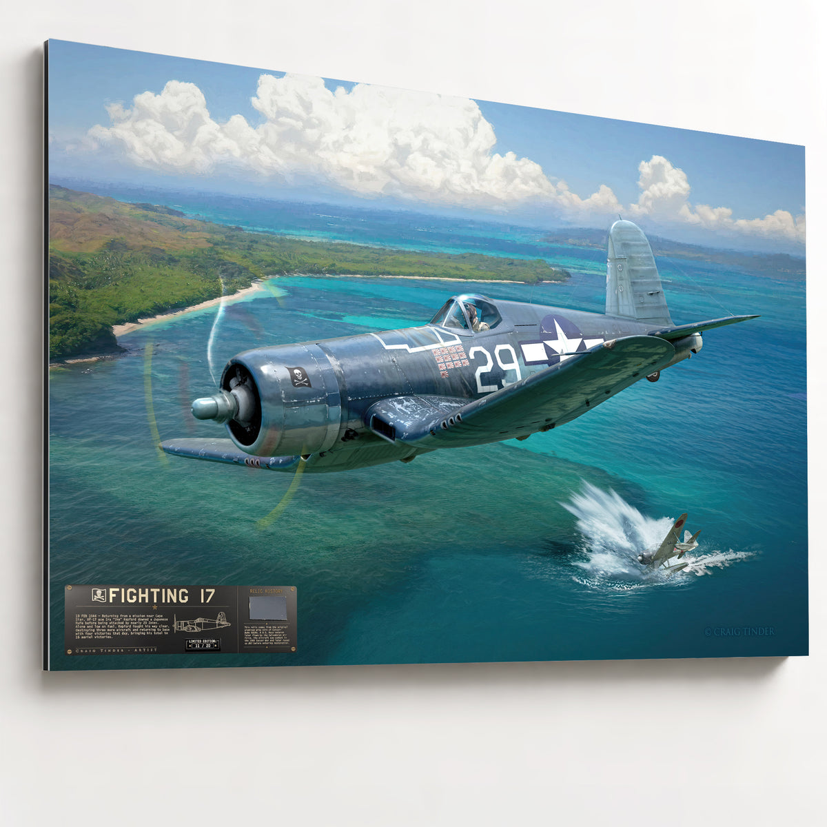F4U Corsair - Fighting 17 | INCLUDES: Wing Relic