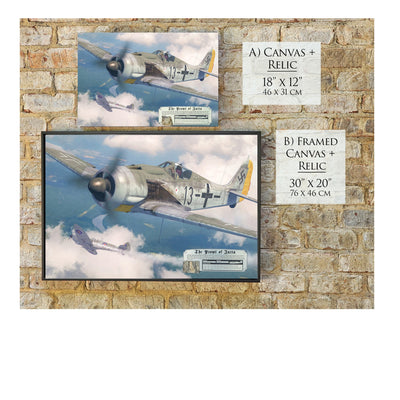 Focke-Wulf Fw 190 Prowl of Jutta historical relic material