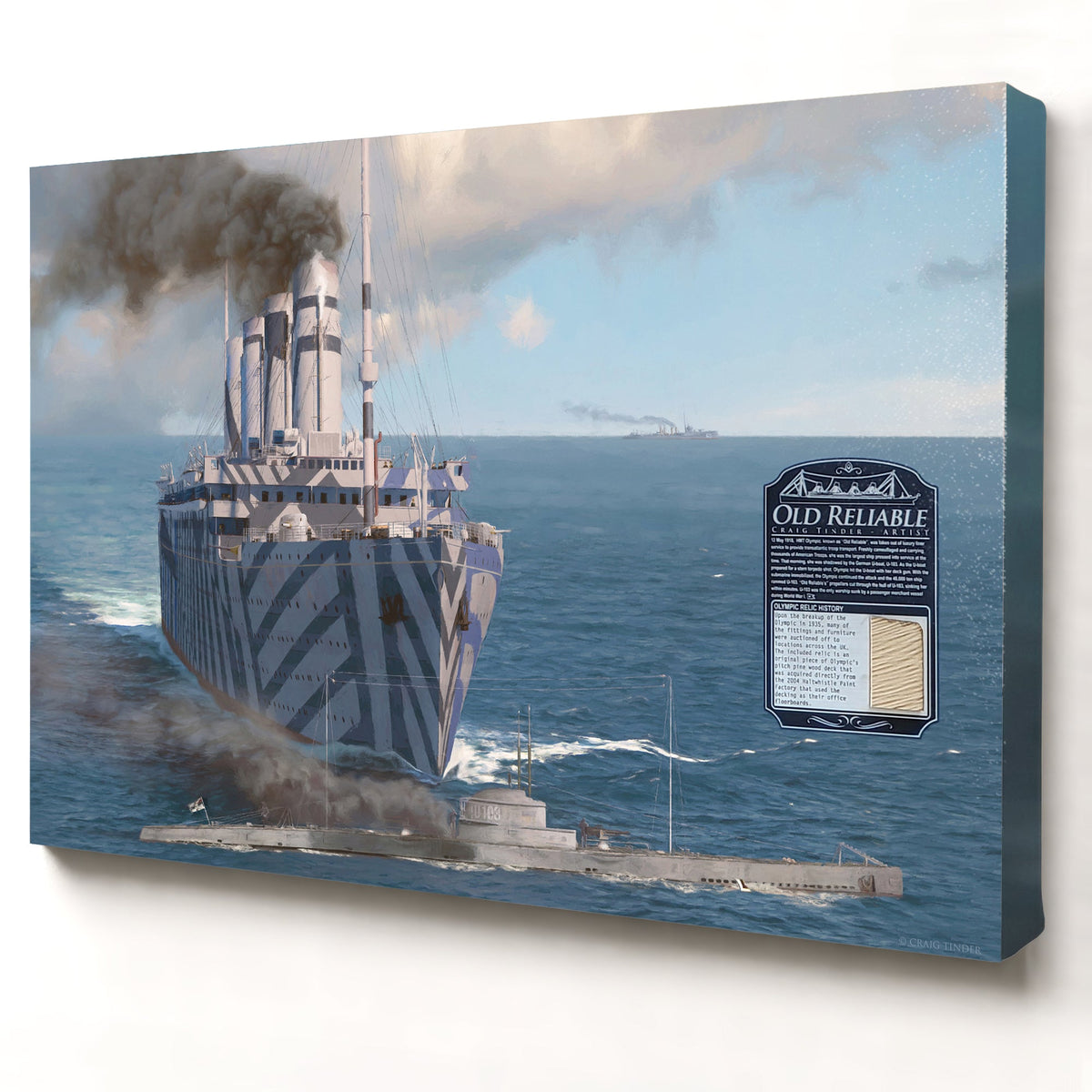 Historical relic artwork by Craig Tinder