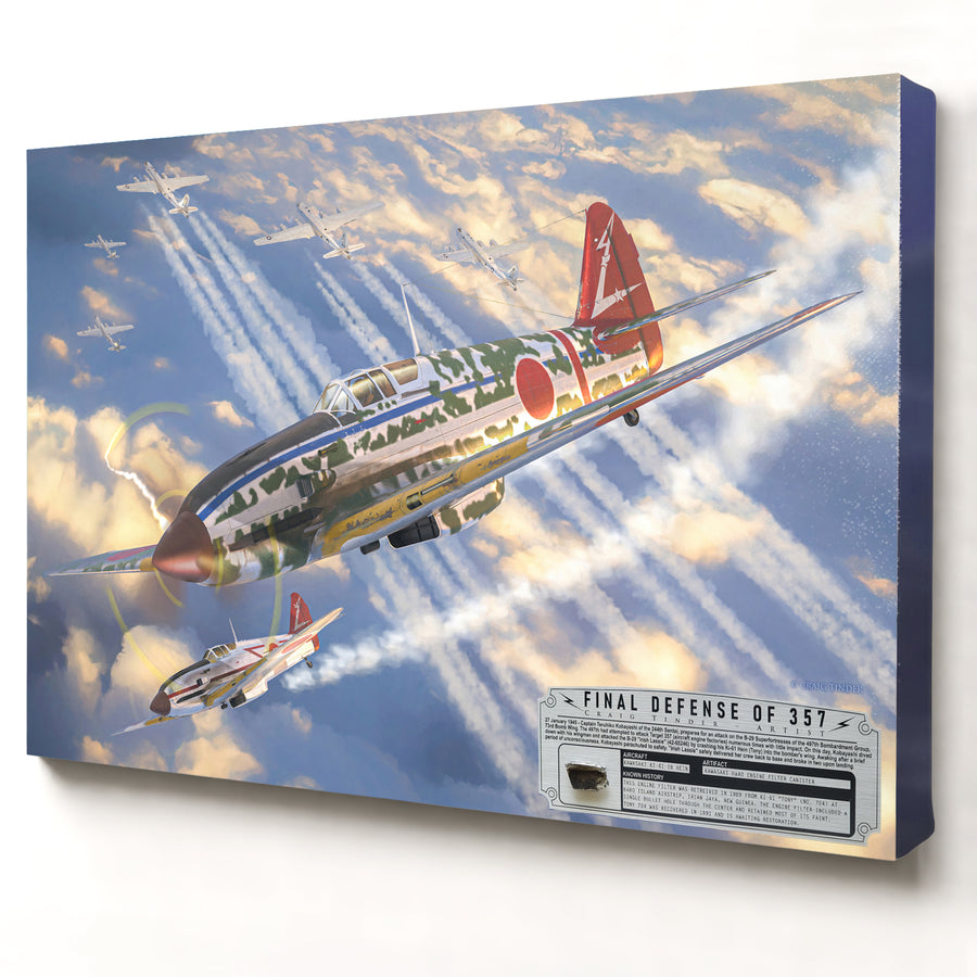 Ki-61 Hein Tony - Final Defense of 357 | INCLUDES: Engine Canister Piece