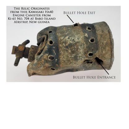 Ki-61 Hein Tony - Final Defense of 357 Canvas | INCLUDES: Engine Canister Piece
