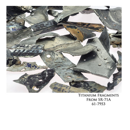 SR-71 Blackbird - Mach 3.2 Canvas | INCLUDES: Titanium SR-71 Relic