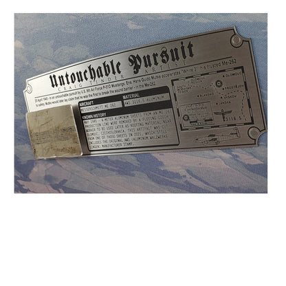 Me 262 Swallow - Untouchable Pursuit Canvas | INCLUDES: Wing Skin Relic