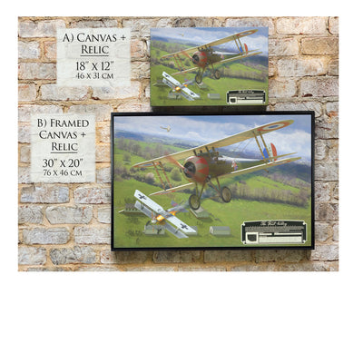 Nieuport 28 - The First Victory historical relic artwork by Craig Tinder